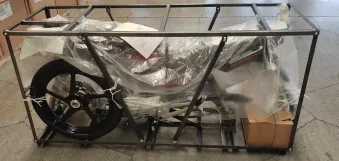 Steel Motorcycle Shipping Frame